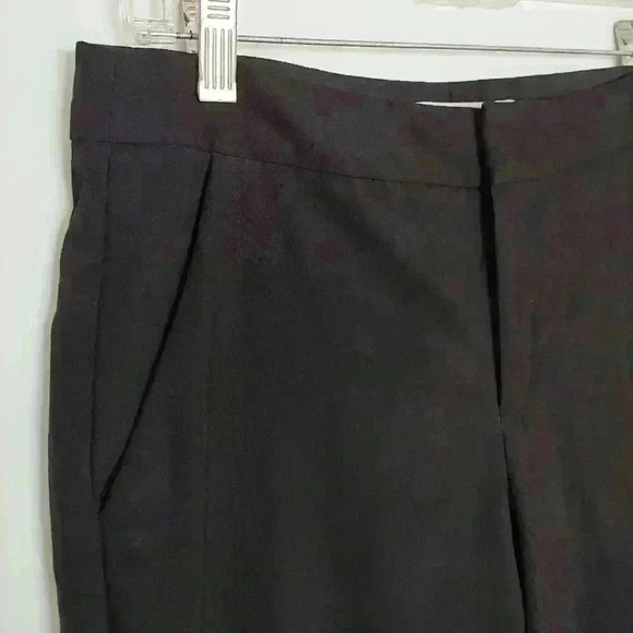 Everlane Black Slim Wool Trouser Pants 0 - Picture 4 of 8